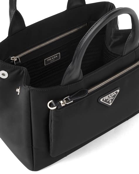 borsa prada nylon bianca|prada borse da donna.